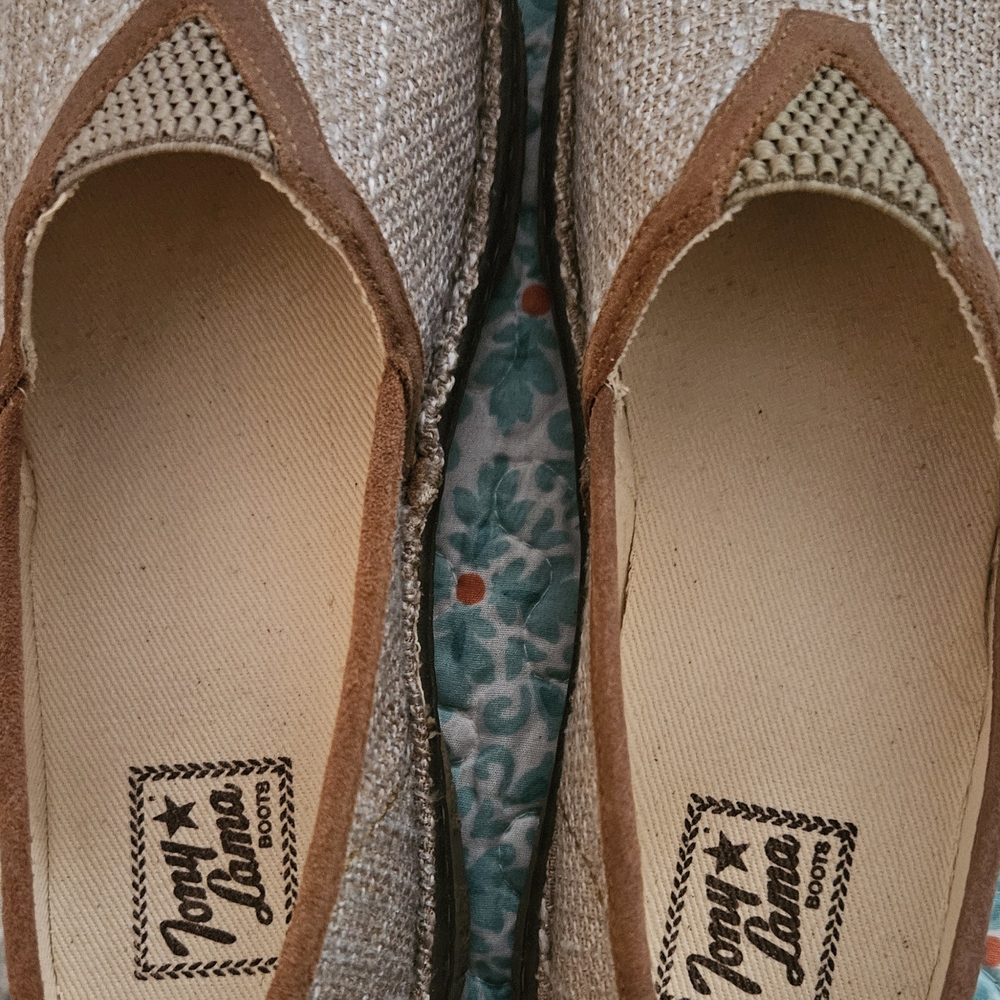 Tony Lama Women's Tan Slip-On Shoes - Picture 5 of 5